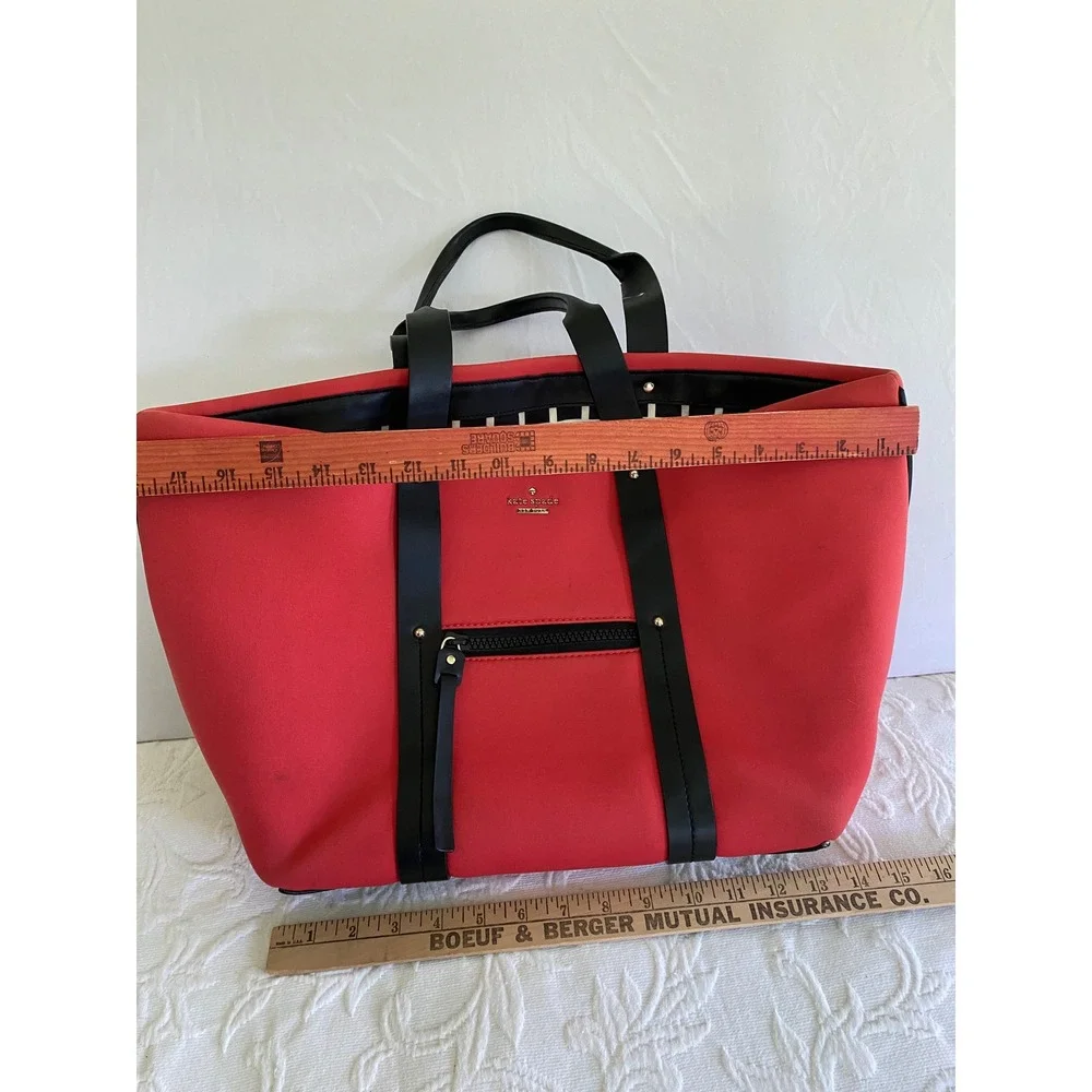 Kate Spade‎ Bag  Esta Street BABE Neoprene Red Tote